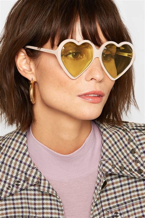 gucci sunglasses heartshaped|gucci heart shaped sunglasses.